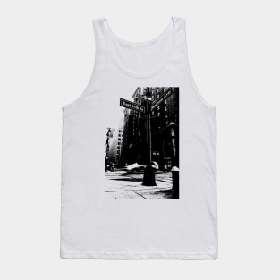 New York Street Sign Tank Top